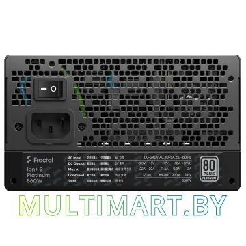 Блок питания Fractal Design Ion+ 2 Platinum 860W FD-P-IA2P-860 картинка 11